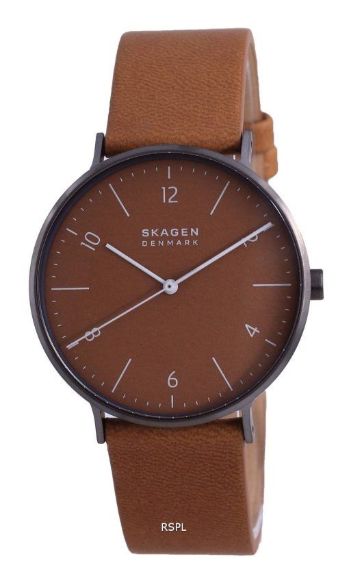 Skagen Aaren Naturals 가죽 쿼츠 SKW6726 여성용 시계