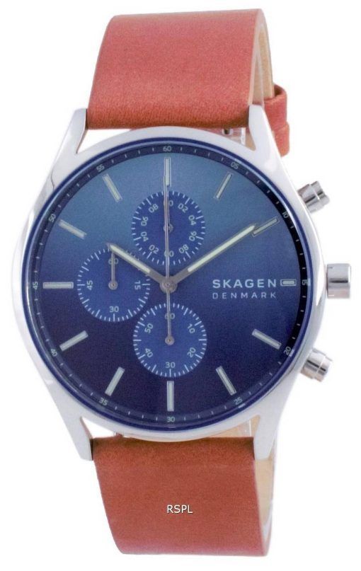 Skagen Holst 스테인레스 스틸 크로노 그래프 쿼츠 SKW6732 남성용 시계