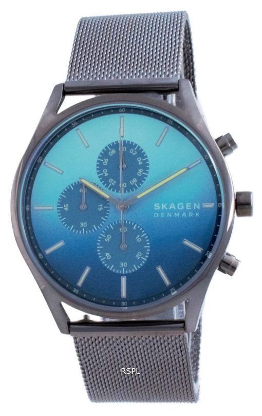 Skagen Holst 크로노 그래프 블루 다이얼 쿼츠 SKW6734 남성용 시계