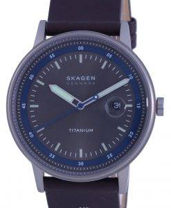 Skagen Henriksen 그레이 다이얼 티타늄 쿼츠 SKW6753 남성용 시계