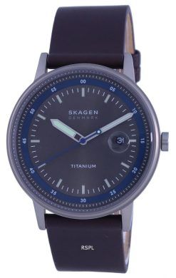 Skagen Henriksen 그레이 다이얼 티타늄 쿼츠 SKW6753 남성용 시계