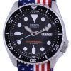 세이코 오토매틱 다이버&#39,s Japan Made Polyester SKX007J1-var-NATO27 200M 남성용 시계