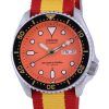 세이코 오토매틱 다이버&#39,s Japan Made Polyester SKX011J1-var-NATO29 200M 남성용 시계