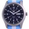 Seiko 5 스포츠 오토매틱 폴리에스터 SNZG11J1-var-NATO24 100M 남성용 시계