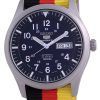 Seiko 5 스포츠 오토매틱 폴리에스터 SNZG11J1-var-NATO26 100M 남성용 시계