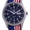 Seiko 5 스포츠 오토매틱 폴리에스터 SNZG11J1-var-NATO27 100M 남성용 시계