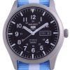 Seiko 5 스포츠 오토매틱 폴리에스터 SNZG15J1-var-NATO24 100M 남성용 시계