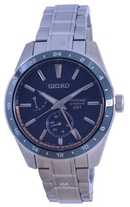 Seiko Presage Sharp Edged GMT 오토매틱 SPB217 SPB217J1 SPB217J 100M 남성용 시계