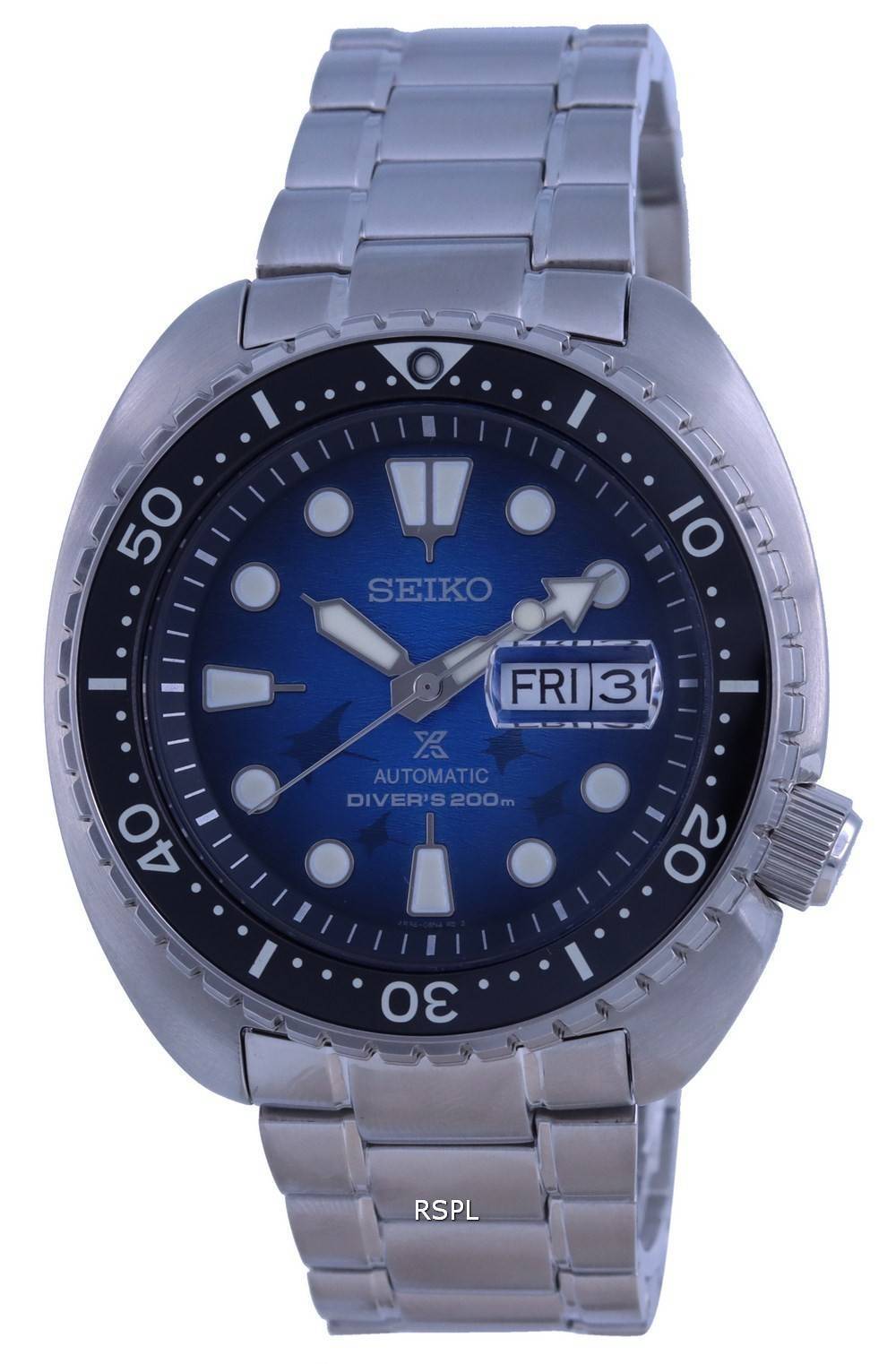 Seiko Prospex ",Save The Ocean", Special Edition 다이버용 오토매틱 SRPE39 SRPE39K1 SRPE39K 200M 남성용 시계 1 Seiko Prospex ",Save The Ocean", Special Edition 다이버용 오토매틱 SRPE39 SRPE39K1 SRPE39K 200M 남성용 시계
