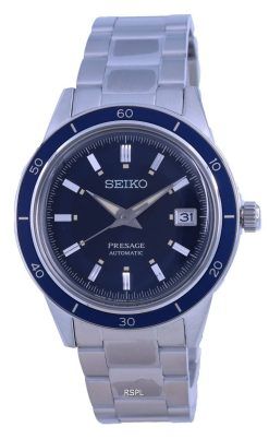 Seiko Presage Style 60&#39,s 스테인레스 스틸 오토매틱 SRPG05 SRPG05J1 SRPG05J 남성용 시계