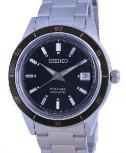 Seiko Presage Style 60&#39,s 스테인레스 스틸 오토매틱 SRPG07 SRPG07J1 SRPG07J 남성용 시계