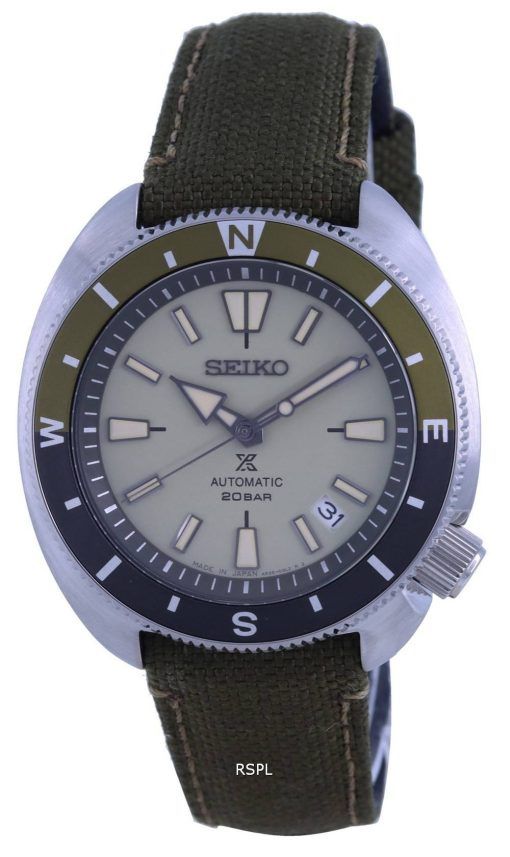 Seiko Prospex Land Tortoise 오토매틱 다이버의 SRPG13 SRPG13J1 SRPG13J 200M 남성용 시계