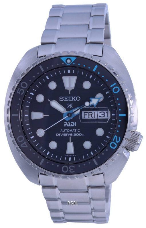 Seiko Prospex Padi Special Edition 오토매틱 다이버의 SRPG19 SRPG19K1 SRPG19K 200M 남성용 시계