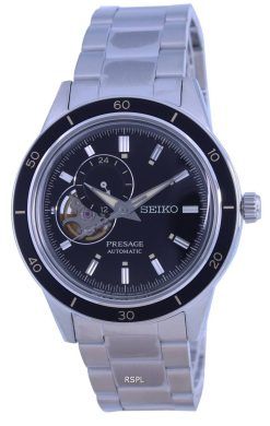 Seiko Presage Style 60&#39,s Open Heart 검은색 다이얼 오토매틱 SSA425 SSA425J1 SSA425J 남성용 시계