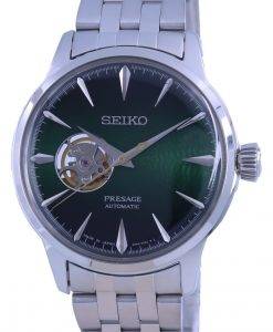 Seiko Presage Cocktail Time &quot,Grasshopper&quot, Open Heart 자동 SSA441 SSA441J1 SSA441J 남성용 시계