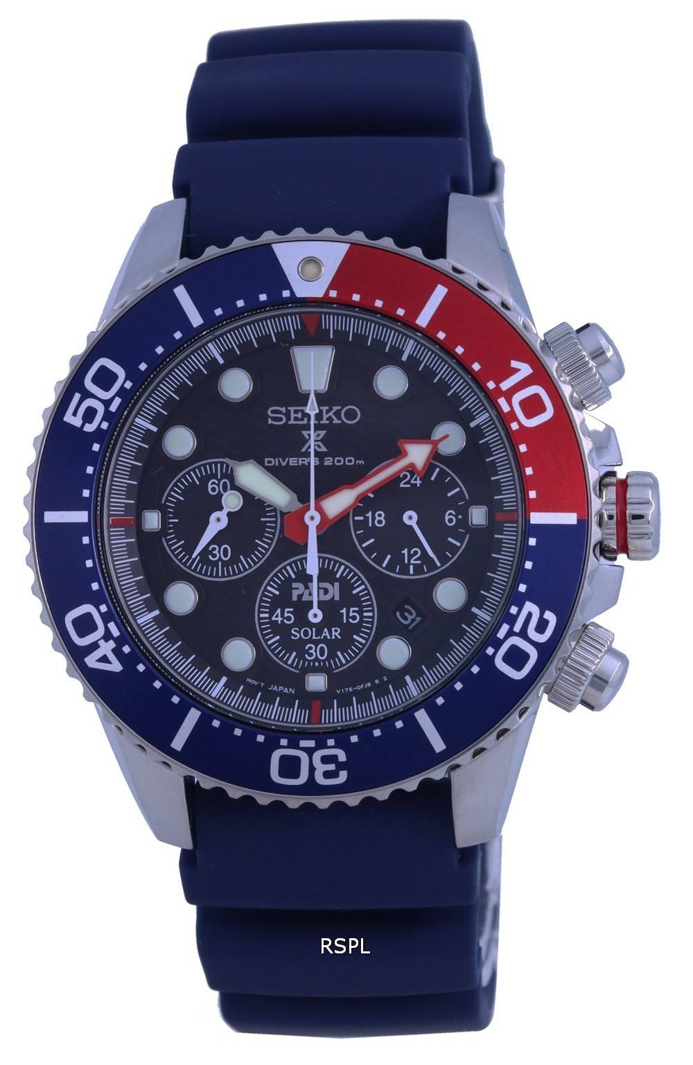 Seiko Prospex Padi Special Edition 크로노그래프 Solar Diver',s SSC785 SSC785P1 SSC785P 200M 남성용 시계 1 Seiko Prospex Padi Special Edition 크로노그래프 Solar Diver',s SSC785 SSC785P1 SSC785P 200M 남성용 시계