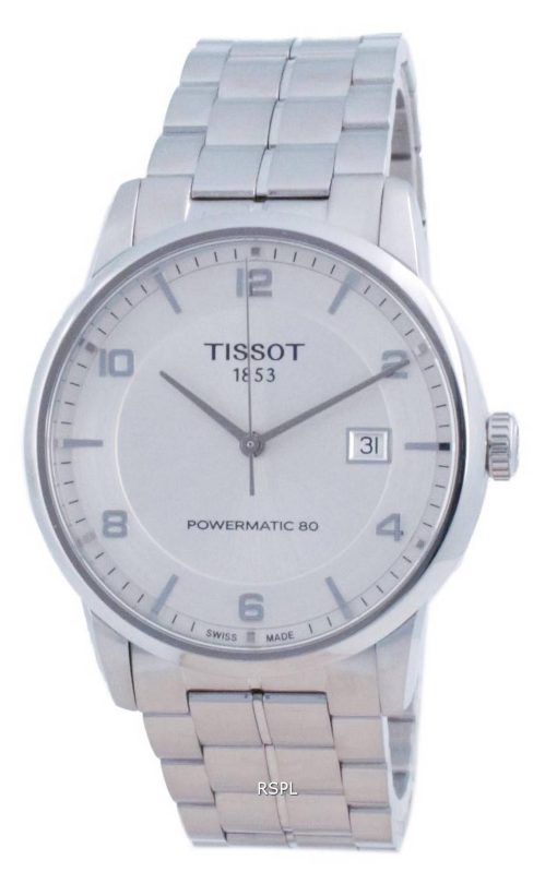 Tissot T- 클래식 럭셔리 파워 매틱 80 오토매틱 T086.407.11.037.00 T0864071103700 남성용 시계