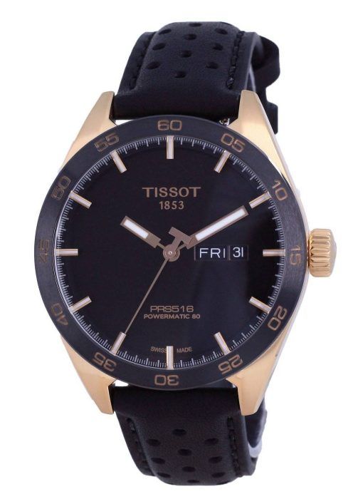 Tissot T-Sport PRS 516 Powermatic 80 T100.430.36.051.01 T1004303605101 100M 남성용 시계