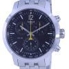 Tissot T-Sport PRC Tachymeter 쿼츠 다이버의 T114.417.11.057.00 T1144171105700 200M 남성용 시계