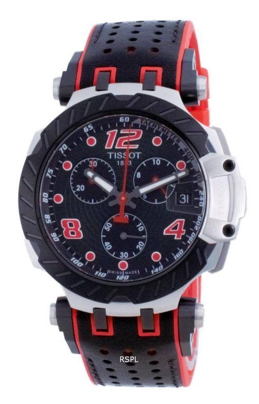 Tissot T-Race 크로노 그래프 쿼츠 T115.417.27.057.04 T1154172705704100M 남성용 시계