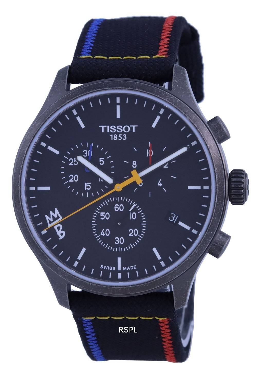 Tissot Special Collections Chrono XL Brooklyn Nets 쿼츠 T116.617.37.051.02 T1166173705102 100M 남성용 시계