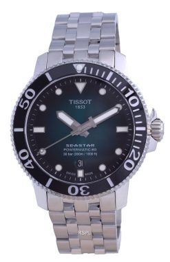 Tissot T-Sport Seastar 1000 Powermatic 80 다이버 오토매틱 T120.407.11.091.01 T1204071109101 300M 남성용 시계