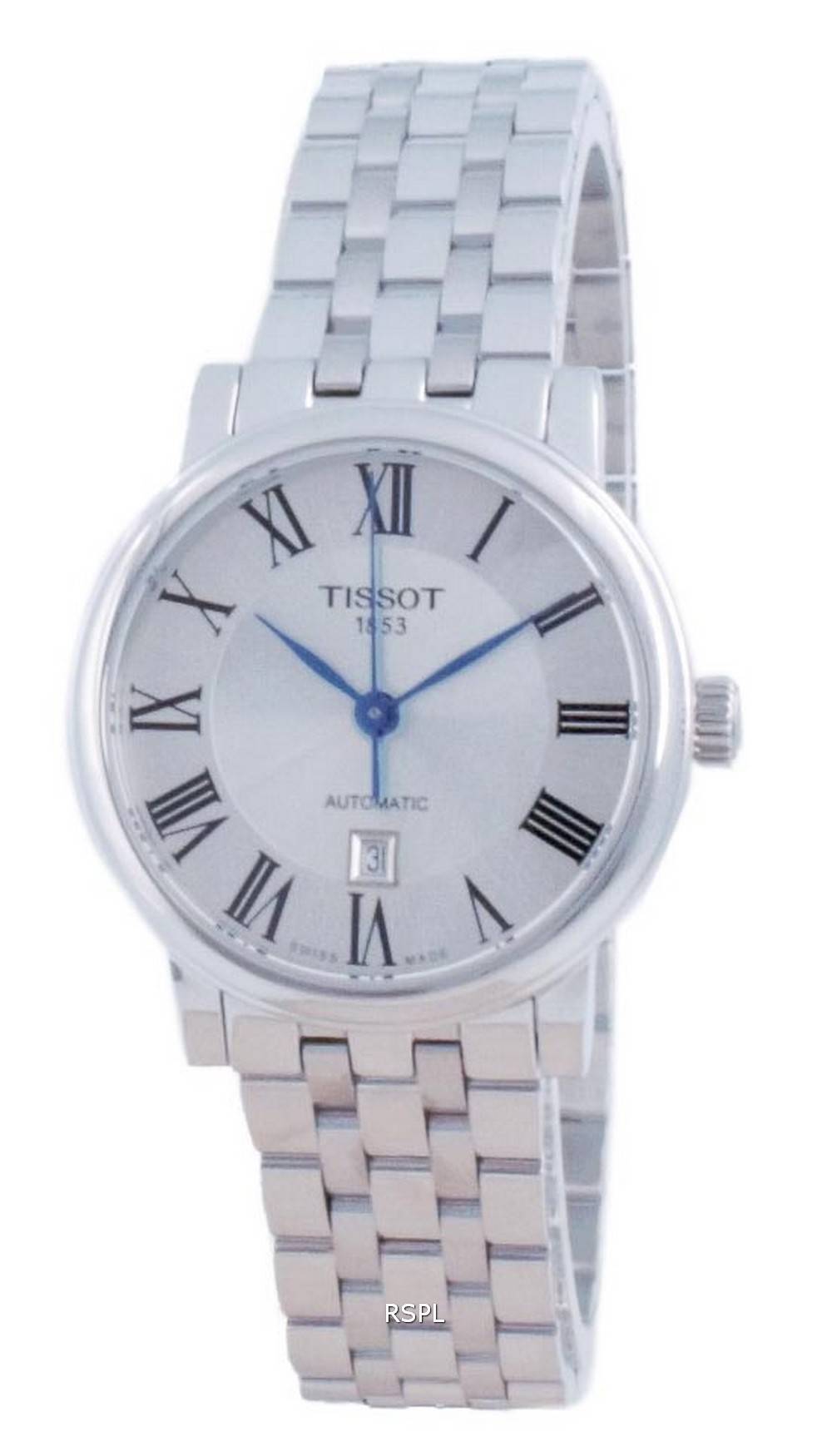 Tissot T-Classic Carson 프리미엄 오토매틱 T122.207.11.033.00 T12220711033.00 여성용 시계