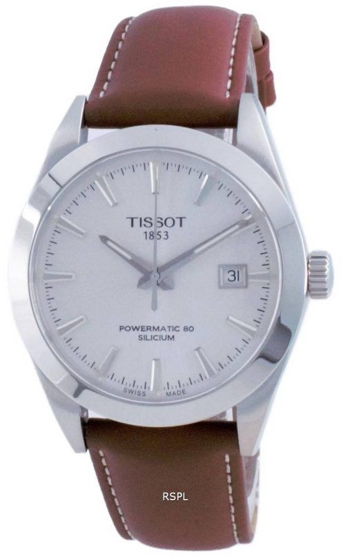 Tissot T-Classic Gentleman Powermatic 80 Silicium 오토매틱 T127.407.16.031.00 T1274071603100 100M 남성용 시계