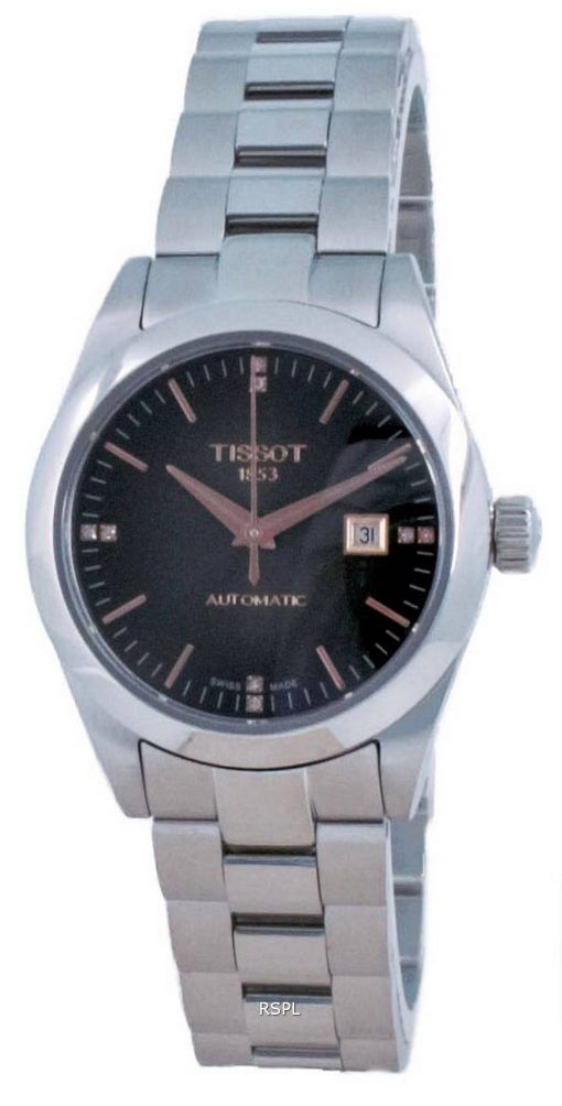 Tissot T-My Lady 오토매틱 다이아몬드 악센트 T132.007.11.066.01 T1320071106601 100M 여성용 시계