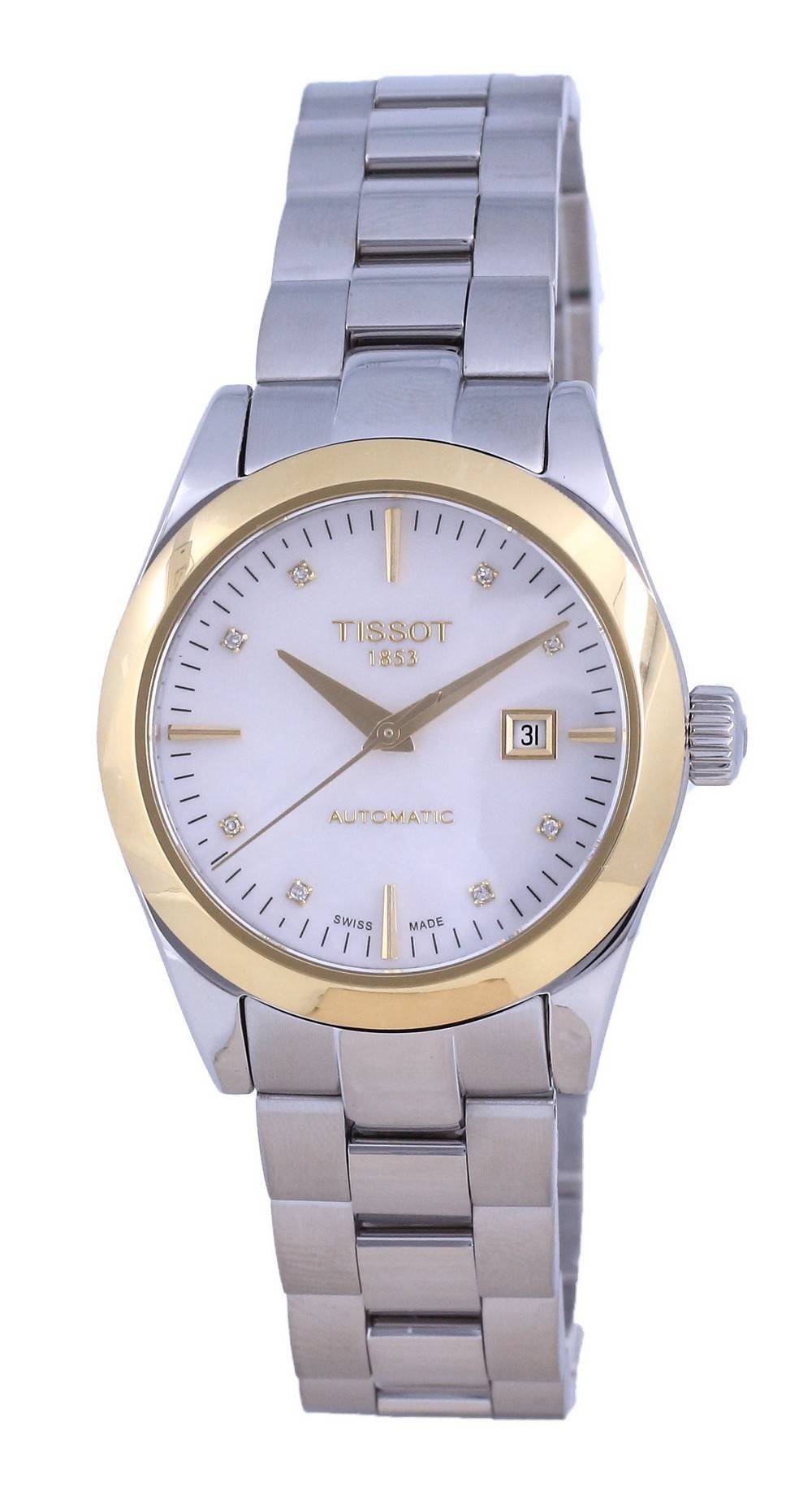 Tissot T-Gold T-My Lady 18K Gold Diamond Accents 오토매틱 T930.007.41.116.00 T9300074111600 여성용 시계