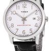 Timex Easy Reader 시그니처 에디션 가죽 스트랩 쿼츠 TW2R64900 남성용 시계