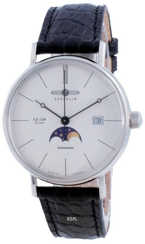 Zeppelin LZ120 Rome Moon Phase 오토매틱 7108-4 71084 남성용 시계