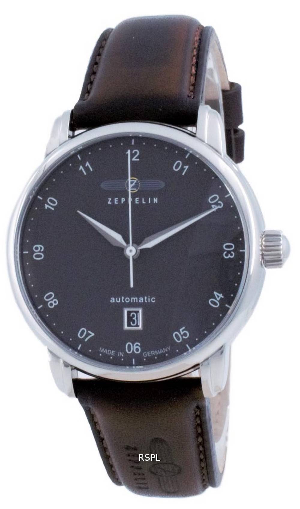 Zeppelin 새 제품 Captain &#39,s Line 검은 색 다이얼 오토매틱 8652-2 86522 남성용 시계