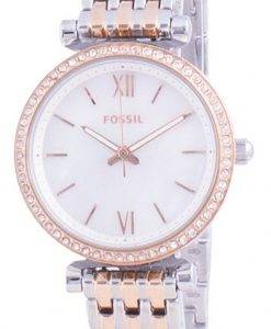 Fossil Carlie 미니 다이아몬드 악센트 쿼츠 ES4649 여성용 시계