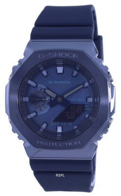 Casio G-Shock World Time 아날로그 디지털 메탈 커버 GM-2100N-2A GM2100N-2 200M 여성용 시계
