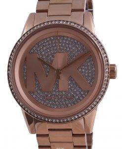 Michael Kors Ritz 다이아몬드 악센트 쿼츠 MK6863 여성용 시계
