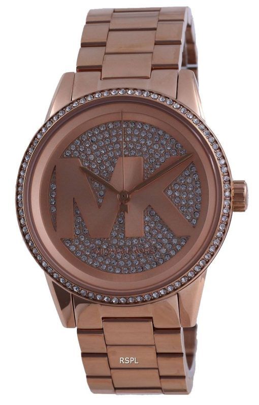 Michael Kors Ritz 다이아몬드 악센트 쿼츠 MK6863 여성용 시계