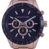 Michael Kors Layton 크로노그래프 검은색 다이얼 쿼츠 MK8824 남성용 시계