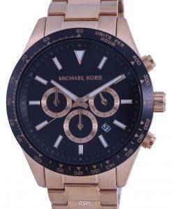 Michael Kors Layton 크로노그래프 검은색 다이얼 쿼츠 MK8824 남성용 시계