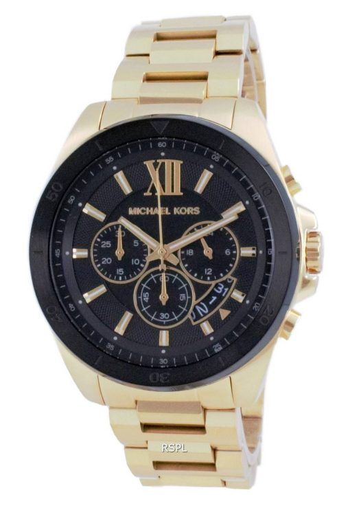 Michael Kors Brecken 크로노 그래프 골드 톤 쿼츠 MK8848 남성용 시계