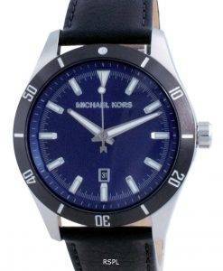 Michael Kors Layton 가죽 쿼츠 MK8854 남성용 시계
