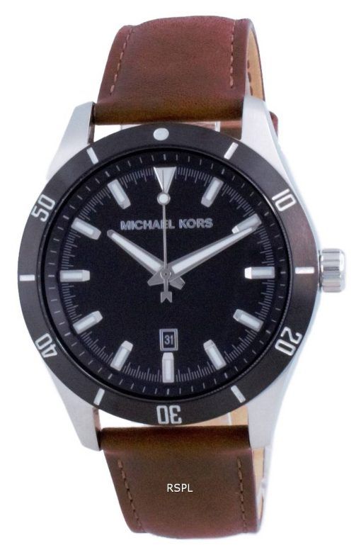 Michael Kors Layton 가죽 쿼츠 MK8859 남성용 시계