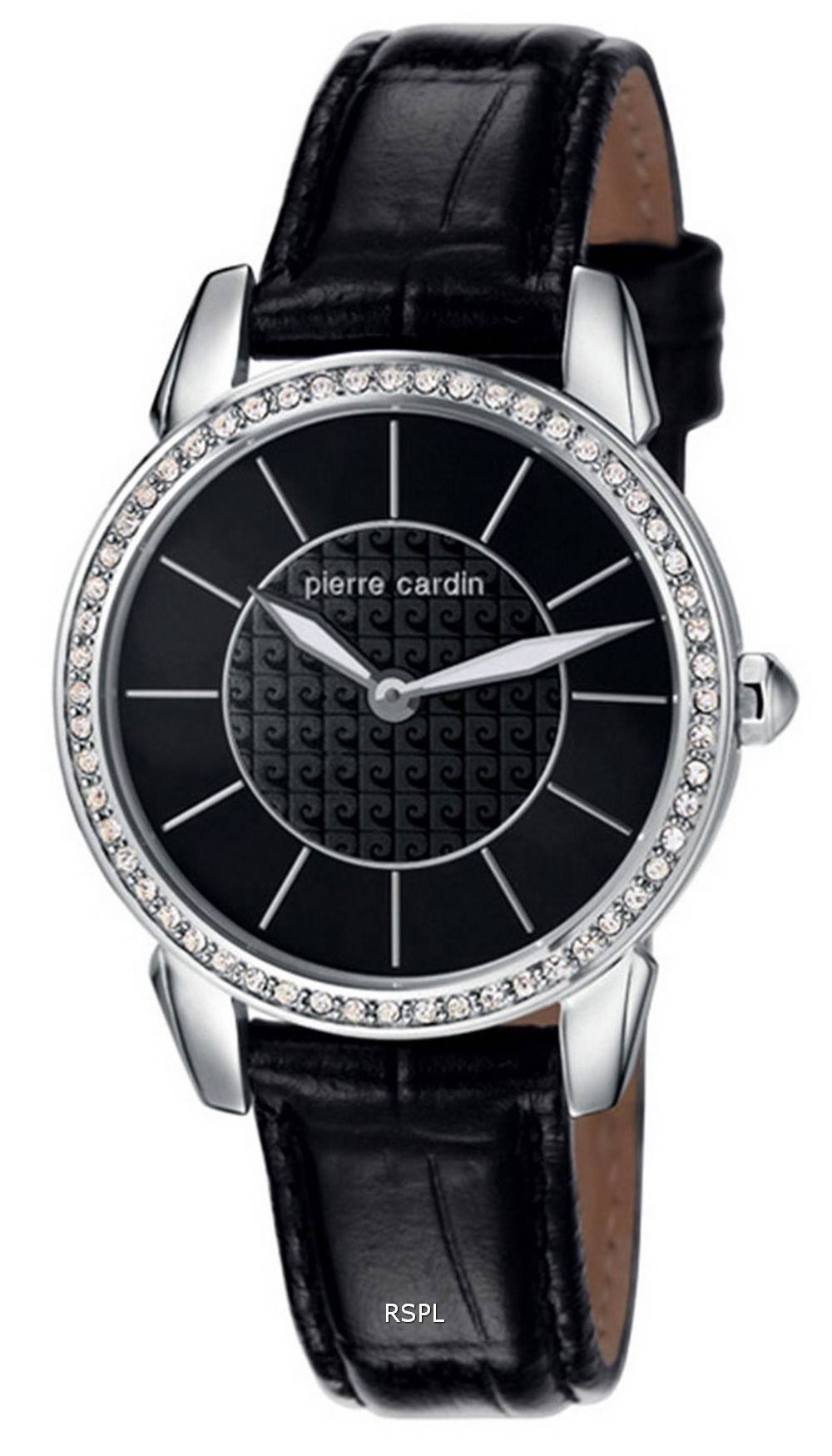 Pierre Cardin Petit Soleil Black 다이얼 쿼츠 PC106082F02 100M 여성용 시계 1 Pierre Cardin Petit Soleil Black 다이얼 쿼츠 PC106082F02 100M 여성용 시계