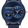 Tommy Hilfiger Meg Blue 다이얼 실리콘 스트랩 쿼츠 1782146 여성용 시계