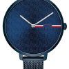 Tommy Hilfiger Alexa 파란색 다이얼 스테인리스 스틸 쿼츠 1782159 여성용 시계