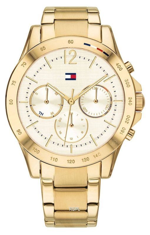 Tommy Hilfiger Haven 골드 톤 스테인리스 스틸 쿼츠 1782195 여성용 시계