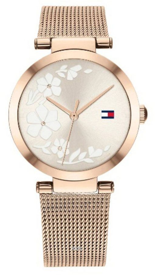 Tommy Hilfiger Lynn 로즈 골드 톤 스테인리스 스틸 쿼츠 1782240 여성용 시계