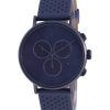 Timex Fairfield Supernova 크로노그래프 가죽 스트랩 쿼츠 TW2R97800 남성용 시계