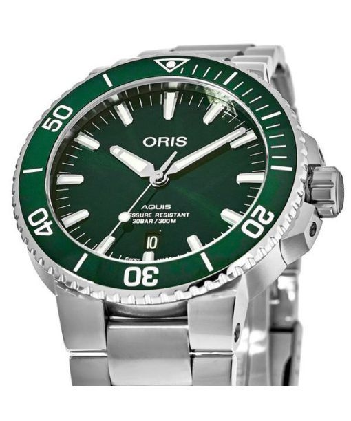 Oris Aquis Date Automatic Diver 01-733-7730-4157-07-8-24-05PEB 300M Herrenuhr