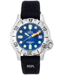 Ratio FreeDiver Professional Sapphire Blue Sunray 다이얼 오토매틱 RTF013 500M 남성용 시계